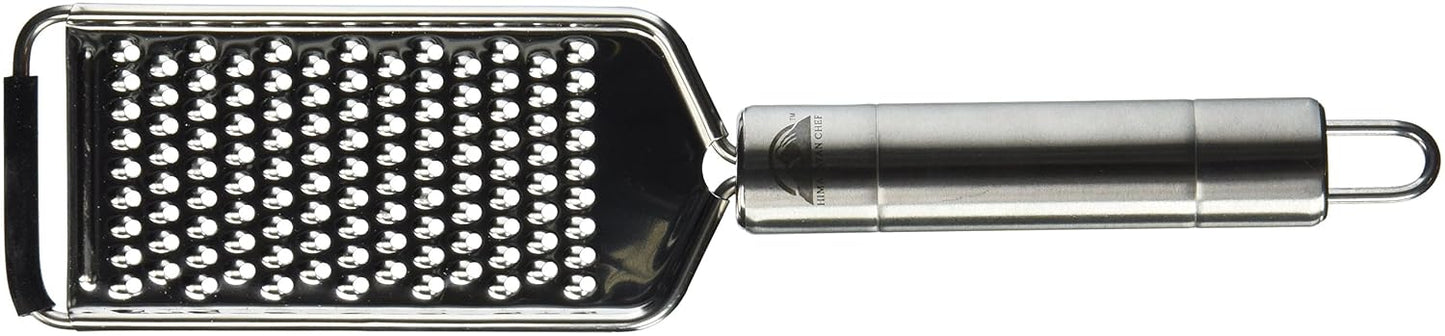 Himalayan Chef Grater with 3 Pink Salt Chunks, 6 Oz, Salt Chunks With Stainless Steel Grater