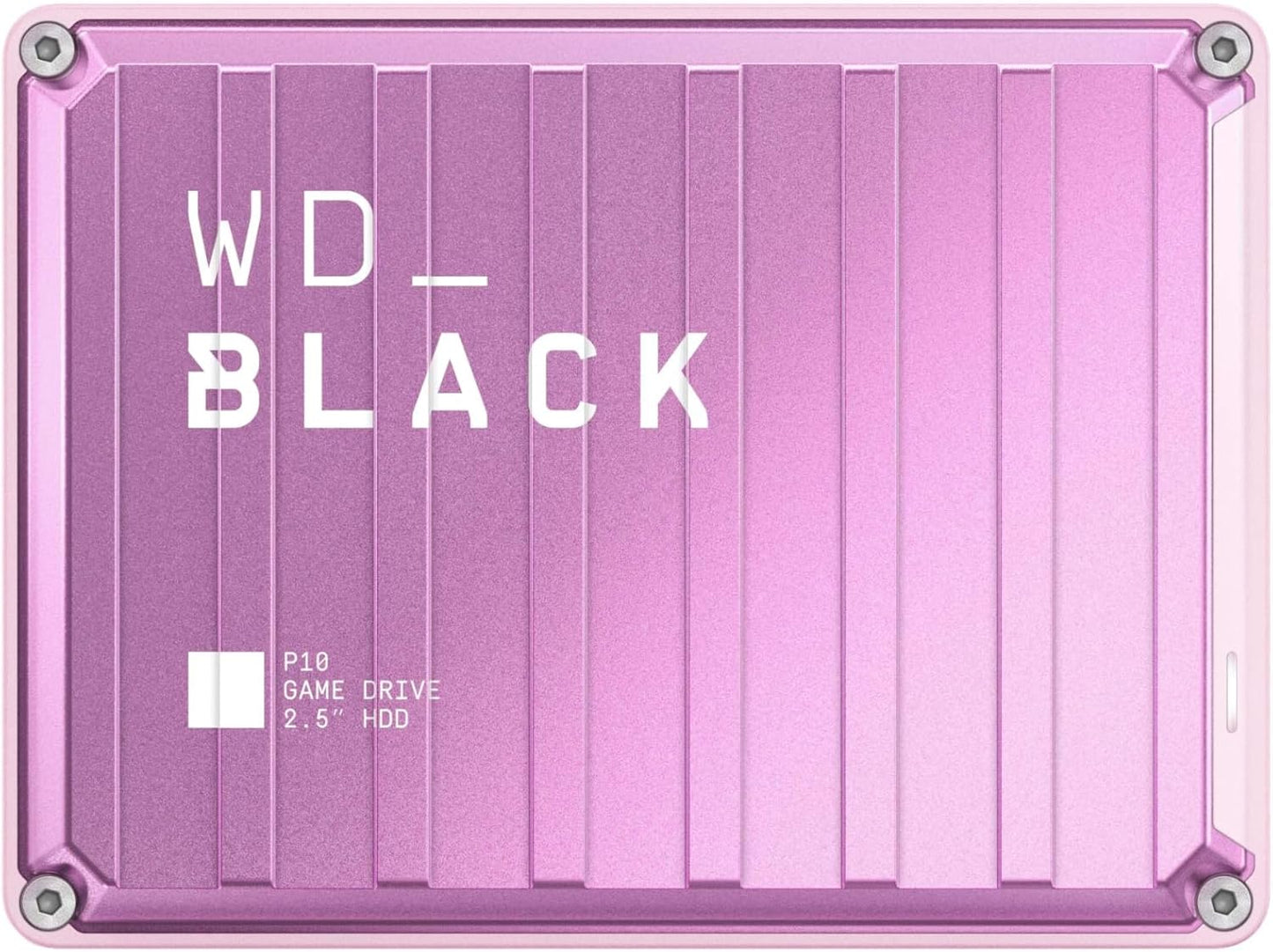 WD_Black 2TB Pink P10 Game Drive Portable External Hard Drive HDD, Works with PlayStation, Xbox, & PC - WDBA2W0020BPK-WES1