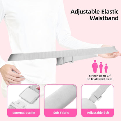 Portable Heating Pad: 2 Timer 6 Heat Levels 6 Vibration Modes Cordless Electric Heating Pad 3s Fast Heating Travel Heating Pad Gifts for Women Christmas Birthday Pink