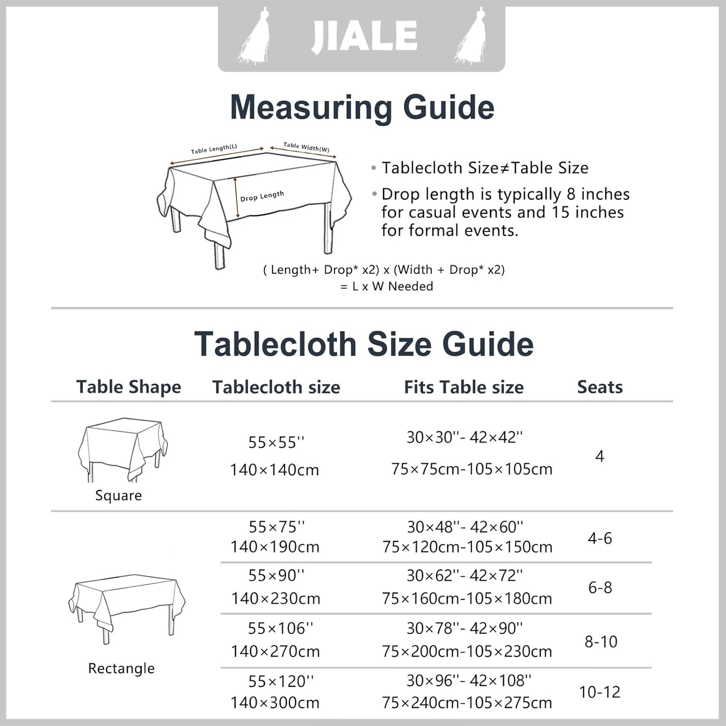 JIALE Valentines Textured Tablecloth, Heavy Duty Linen Style Farmhouse Table Cloth Rectangle Tables, Wrinkle-Free Washable Waterproof Table Cover for Kitchen, Dining, Parties, 55"x75", Pink