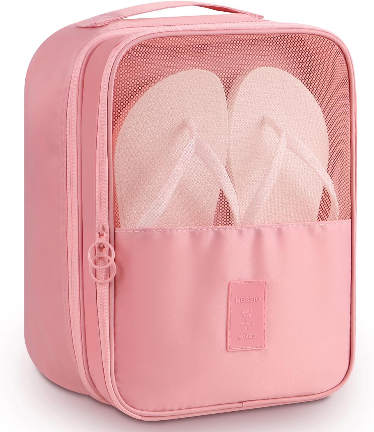Mossio Shoe Bag Holds 3 Pair of Shoes for Travel and Daily Use Storage Pouch