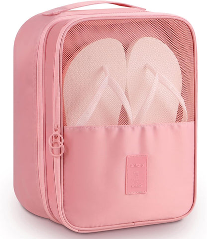 Mossio Shoe Bag Holds 3 Pair of Shoes for Travel and Daily Use Storage Pouch