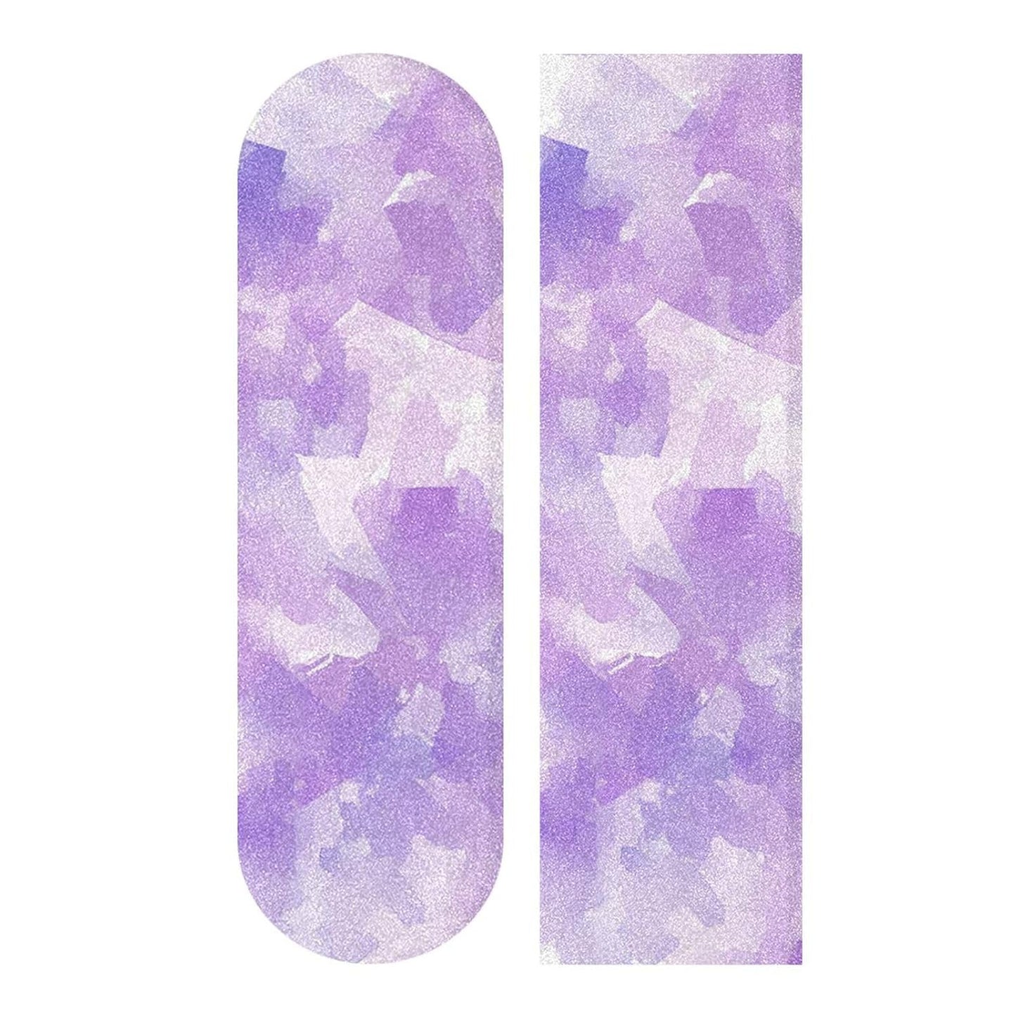 Abstract Watercolor Lilac Purple Light Pink Skateboard with Grip Tape Grippy Scooter Grip Tape 33×9 Inch accesorios para patinetas