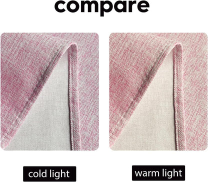 Artoid Mode Pink Table Runner, Seasonal Summer Washable Kitchen Dining Table Decoration for Home Party Decor 13x72 Inch