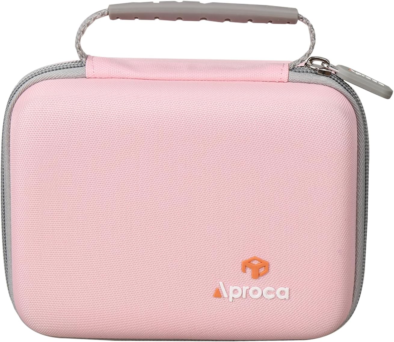 Aproca Case Compatible with RENPHO Eyeris 3 2 1 Eye Massager Heated Eye Mask, Portable Storage Protective Bag for Accessories -Pink (Case Only)