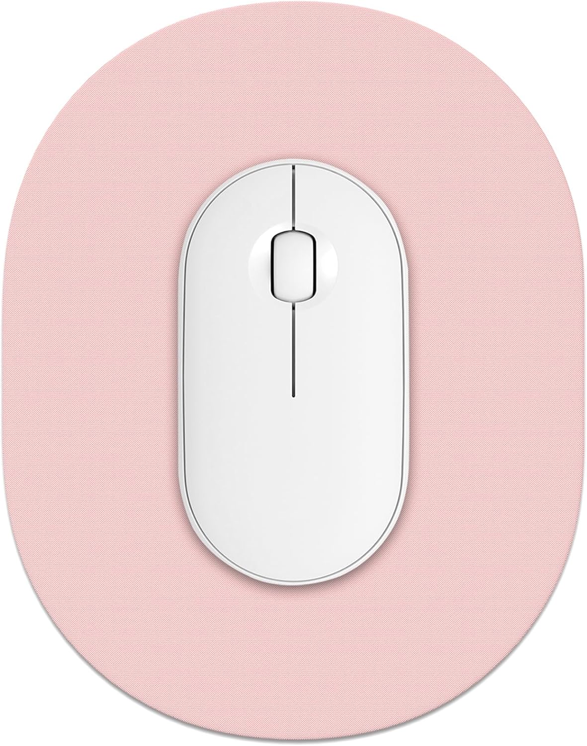 Rimilak Small Mouse Pad 6 x 8 Inch, Takes up Wrist and Mouse Space, Waterproof Compact Mini Mouse Mat for Laptop Computer Wireless Mouse Keyboard Home Office Travel,Pink