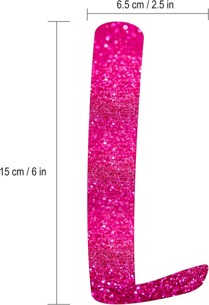 Pre-Strung Let's Party Bitches Pink Glitter Banner - Funny Bachelorette Party Decorations for Her - Party Supplies, Favors and Gifts
