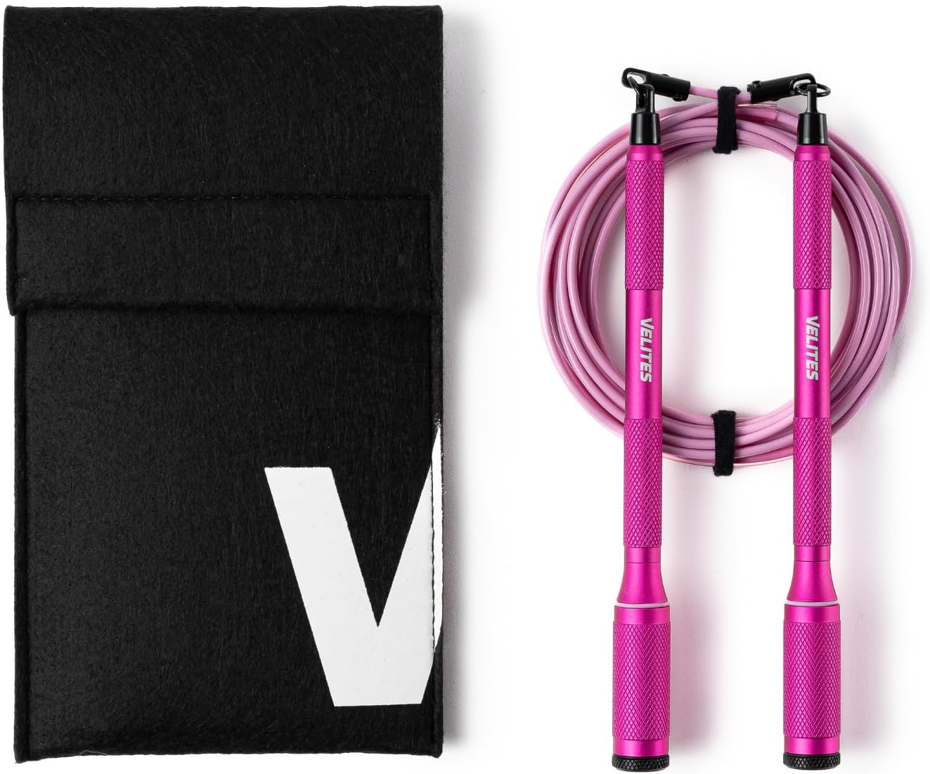 Velites - Cyclone Jump Rope - Official CrossFit® Games Technical Rope - High-Speed 360° Rotation for Crossovers, Triple Unders & Freestyle