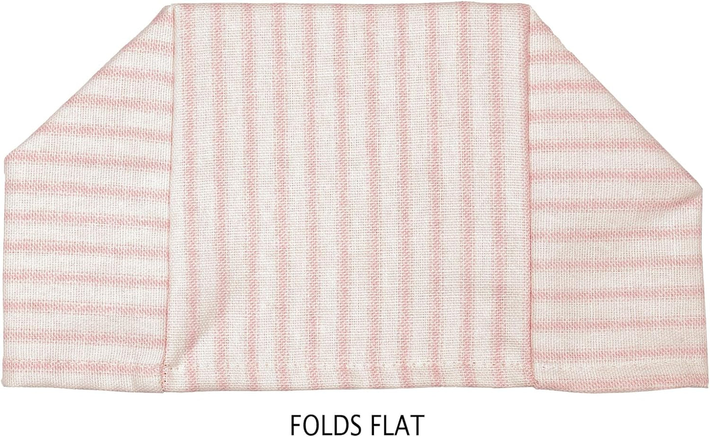 Tissue Box Cover Tissue Holder Tissue Dispenser Square Cube, Soft Fabric Cover Slips Over Cardboard Facial Tissue Boxes - Pink Room Decor, Nursery Decor, Bathroom, Bedroom, Lined Fabric Folds Flat