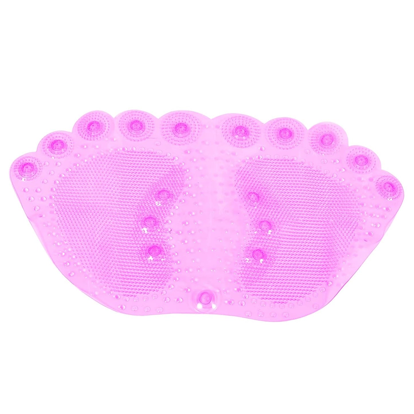 Mobestech Bathroom Non-Slip Mat Foot Pad Mat with Suction Cups Anti-Skid Floor Elderly Safety Bathing Pad PVC