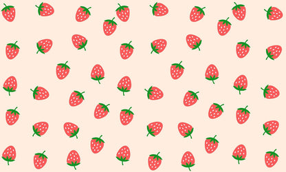 Strawberry Kitchen Decor-Sweet & Practical Pink Drying Mat,Absorbent and Non-Slip Kitchen Mat for Sink,Dish Rack Coffee Bar,Cute Kitchens Mats that Protects Countertops Dries Dishes Fast 12x20 Inches