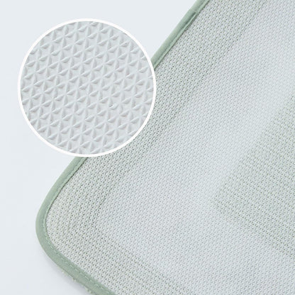 U Shaped Toilet Contour Rugs Non Slip TPR Backing Rug Superfine Fiber Thick Soft Microfiber Water Absorbent Rubber Back Mat for Bathroom Toilet Floral Decor Rug (Pink Shape A)