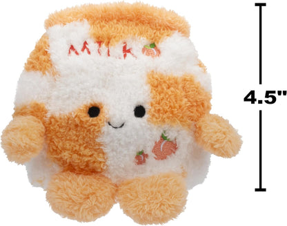 BumBumz 4.5-inch MooBumz Plush 5-Pack - Palmer Peach Milk, Charlotte Cereal Milk, Oakley Oat Milk, Maximus Milk Milk, and Sylvia Sakura Milk - from The Makers of Original Squishmallows
