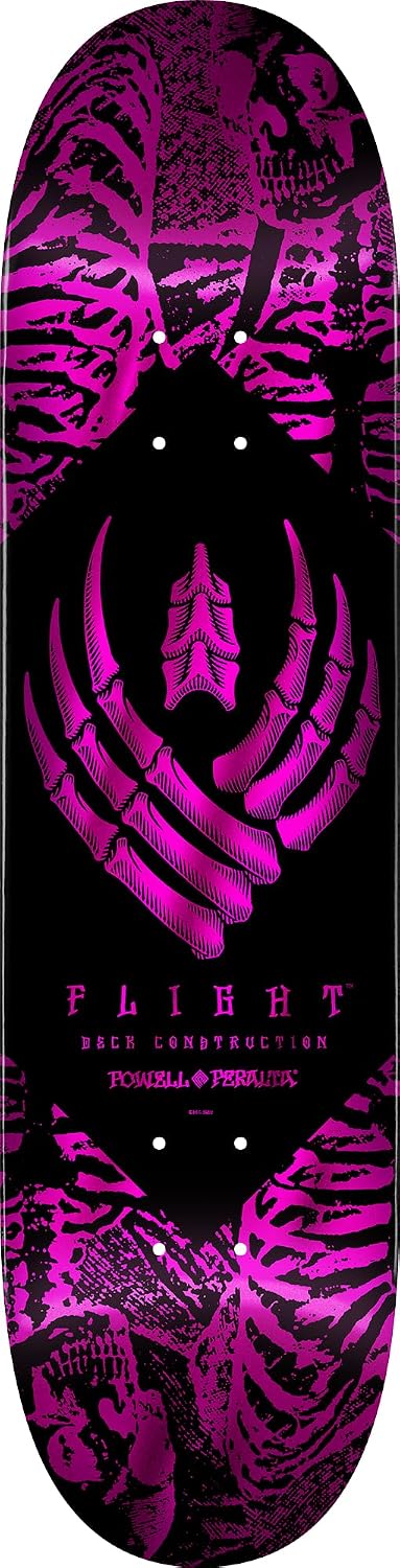 Powell Peralta Skeleton Foil Flight Skateboard Decks