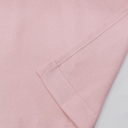 UPOPO Pink 3 Pieces Tier Curtains and Valance Set Kitchen Window Curtain Over Sink Linen Textured Caravan Small Short Bathroom Half Window Cafe Basement Rod Pocket 54"x18"/27"x36"