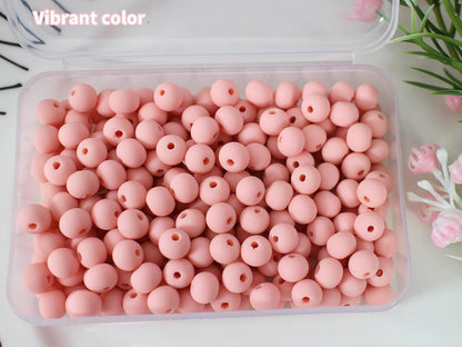 550pcs 6mm Peach Clay Round Smooth Space Polymer Heishi Beads Bulk for Jewelry Making Earring, Necklaces, Bracelet,Keychain, Lanyard-Adult Crafts Supplies