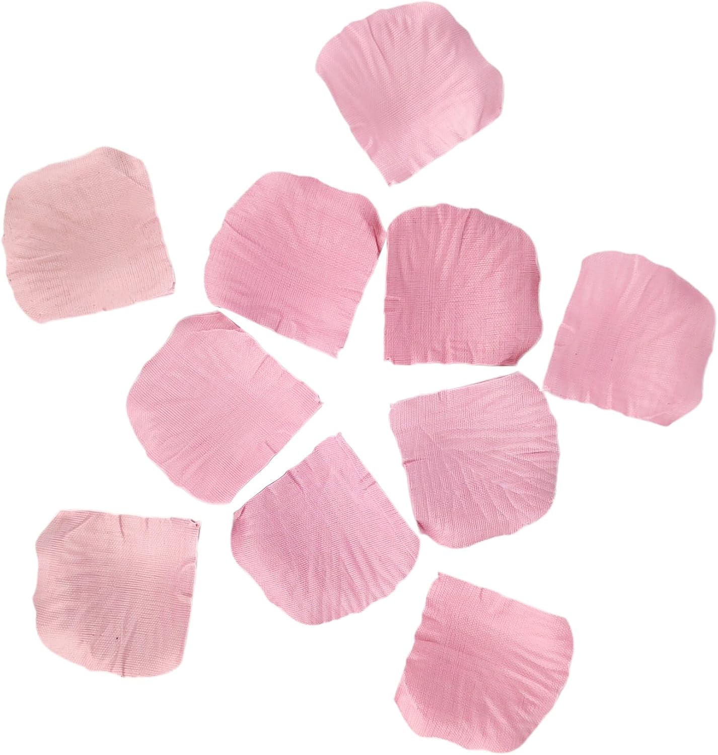 JHFGJGH 500 Pcs Exquisite Light Pink Rose Petals, Artificial Flower Petals for Weddings,Events Deco