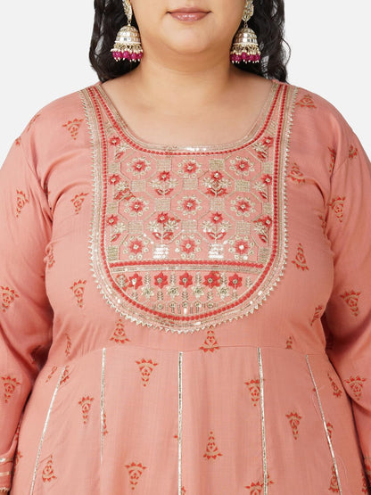 AnjuShree Choice Women Indian Women Plus size Kurti Tunic | ORDER 1 SIZE BIGGER