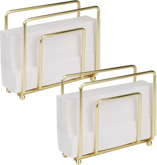 Mind Reader Wire Napkin Holder, One Size,Rose Gold