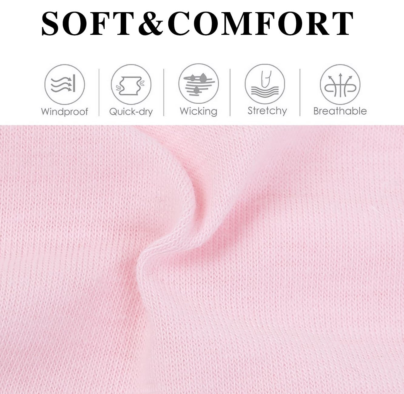 Huachi Pink Headbands for Women Valentines Day 16 Pack Elastic Hair Bands for Women' Hair Non Slip Soft Cloth Fabric Trendy Head Bands, White & Pink