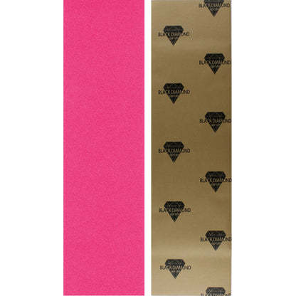 Black Diamond Sheet of Skateboard Grip Tape 9" x 33" (Pink)