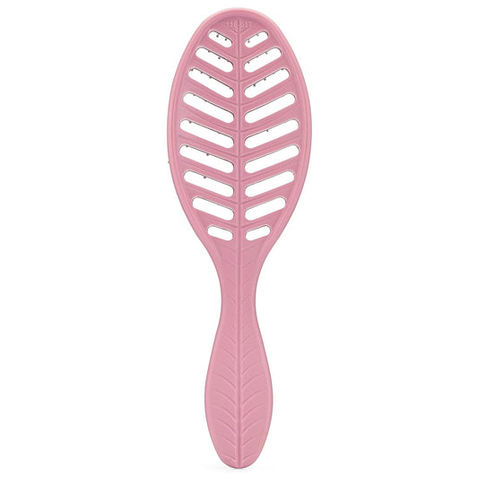 Wet Brush Go Green Speed Dry Hair Brush, Pink - Vented Design & Ultra Soft HeatFlex Bristles - Ergonomic Handle Manages Tangle & Uncontrollable Hair - Pain-Free Hair Accessories