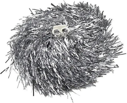 Cheerleader Pompom Cheerleader Pompom 1 Pcs Metallic Dance Party Team Match Sports Pompoms Decorator Club Sport Supply