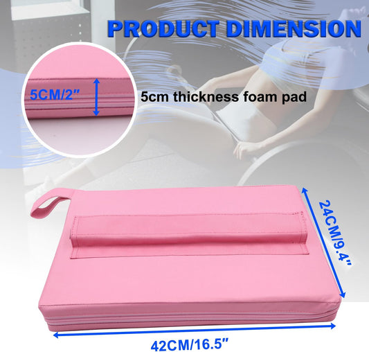 Square Hip-Thrust Pad Extra Thick Foam pad for Barbell Weightlifting Hip Thrusts and Glute Bridges Workouts Home Gym Equipment
