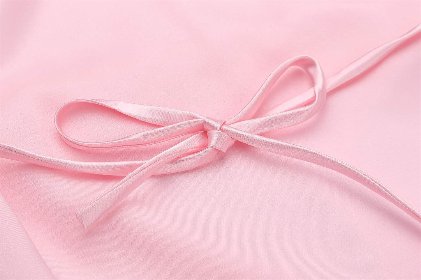 Women's Satin Kimono Robes Bridesmaid Wedding Robes Silky Bathrobes Summer Loungewear