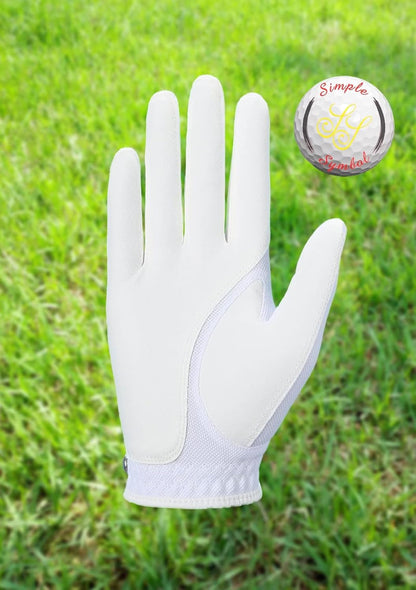 Women's RainGrip Golf Glove Two Pack, Hot Wet Weather Comfort, Four Colors to Choose from Pink/Sky/White/Green