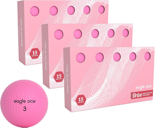 Eagle Ace™️ Drive Golf Balls-2 Layers-Maximum Distance,Optimal Spin Control (2024 Version