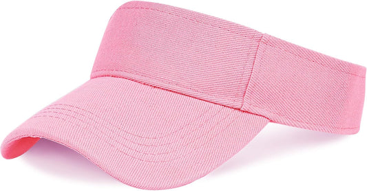 Marrywindix 1 Piece of Sport Wear Athletic Visor Sun Sports Visor Hat Visor Adjustable Cap for Women and Men (One Size)