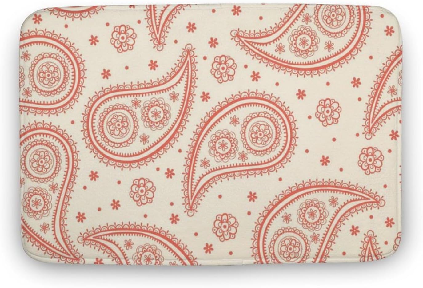 Pink Pattern Bathroom Rugs Mat, Non Slip Quick Dry Bath Mats for Bathroom Kitchen Home Decor Gift 19.7"x31.5"