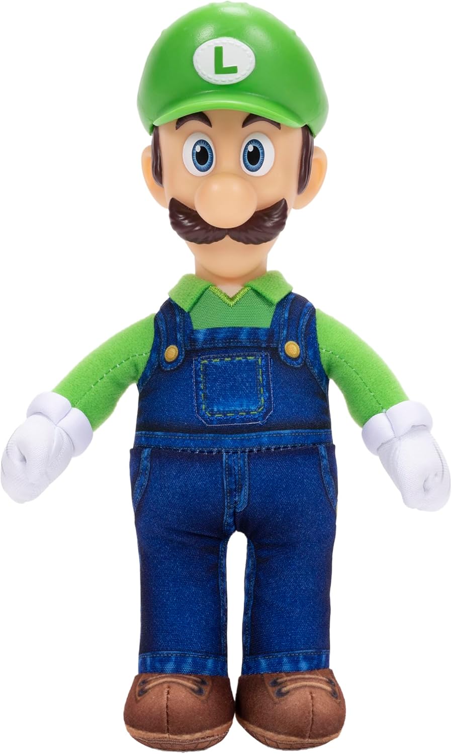 The Super Mario Galaxy Movie – 9" Plush 3-Pack Bundle Series 1 - Premium Detail Roto Head Plush, Includes Mario, Luigi, and Princess Peach Characters!