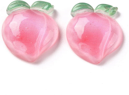 Ipotkitt Assorted Resin Food Dessert Snack Animal Cabochons Cute Embellishments for DIY Craft Phone Case Bag Decor Jewelry Making