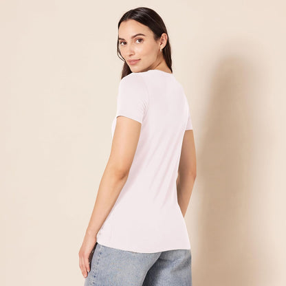 Amazon Essentials Women's Regular-Fit Short-Sleeve Crewneck T-Shirt, Multipacks