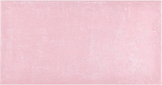 Plain Pink Solid Color Bath Mat, Dry Quickly Non Slip Absorbent Bath Rug, Soft Living Room Bedroom Home Floor Mats, Bath Mats for Bathroom, Tub and Shower 20" x 39"