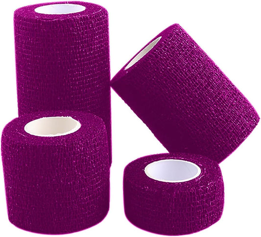 60 Pcs Pink Advanced Sports Athletic Tape, Simple to Use Travel-Friendly B1