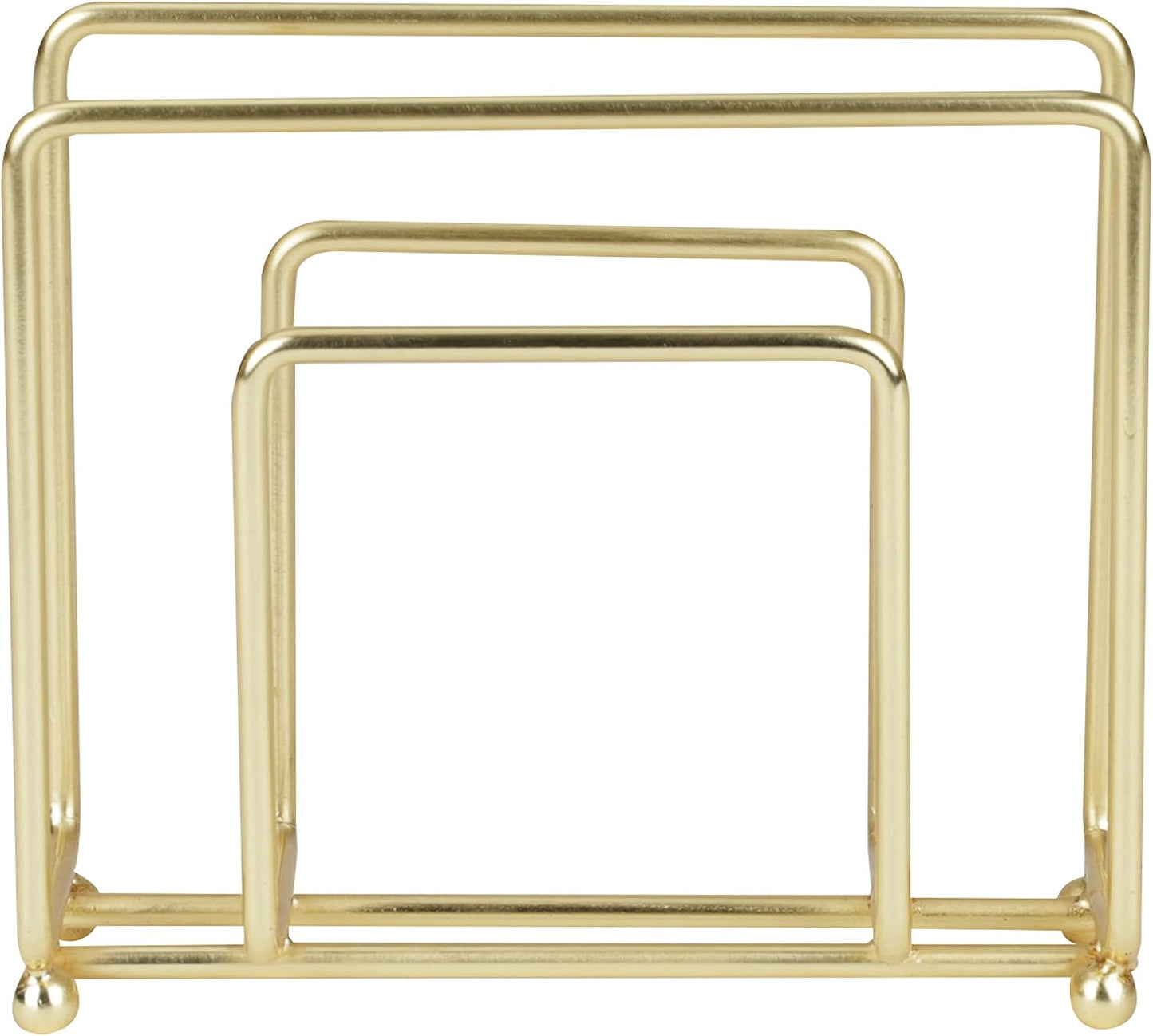 Mind Reader Wire Napkin Holder, One Size,Rose Gold