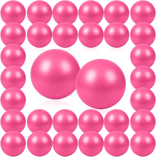 40 Pcs Small Exercise Pilates Ball Bulk 9 Inch Mini Yoga Balls Anti Burst and Slip for Stability Fitness Physical Therapy Stretching & Core Workout at Home Gym Office Class
