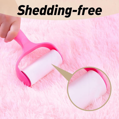 Mugorn Pink Fluffy Soft Rugs for Girls Bedroom, 2x3 Ft Small Shaggy Area Rugs for Kids Playroom, Cute Plush Carpet for Living Room, Aesthetic Carpet for Nursery, Bedside, Indoor (2ft x 3ft, Pink)