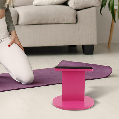 predolo Cheerleading Balance Exerciser Training Equipment Portable Cheerleaders Convenient Balance Board for Balancing Practice Home, Pink