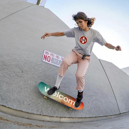 Customize Skateboard Grip Tape 33x9 Inch Add Your Photo Text Logo Personalized Non Slip Skateboard Tape Custom Waterproof Scooter Stickers, Salmon