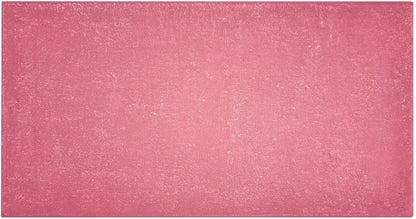 Plain Pink Solid Color Bath Mat, Dry Quickly Non Slip Absorbent Bath Rug, Soft Living Room Bedroom Home Floor Mats, Bath Mats for Bathroom, Tub and Shower 20" x 39"