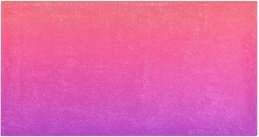 Bath Mat 39x20 Inch, Pink Solid Color Soft Absorbent Plush Rug, Non-Slip Washable Floor Mat for Bathroom Bedroom Kitchen Entryway Carpet