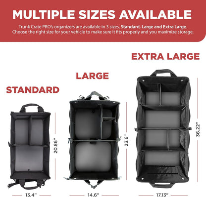 TRUNKCRATEPRO Pink Car Accessories For Women, Trunk Organizer For Car, Suv, Jeep Premium Adjustable Multi Compartments Collapsible (Large Capacity)