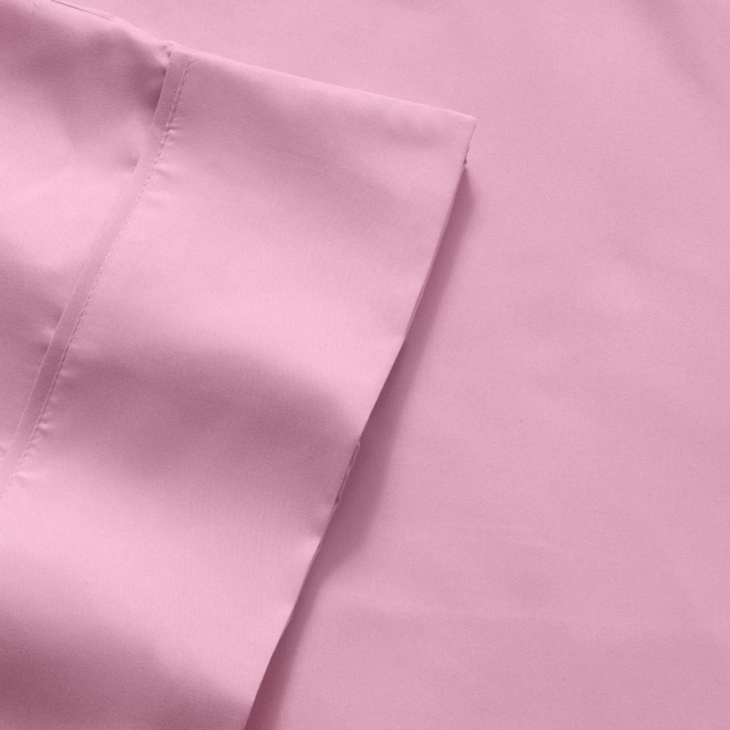 Sweet Home Collection Queen Sheets Pink - 6 Piece 1500 Supreme Collection Fine Brushed Microfiber Deep Pocket Queen Sheet Set Bedding - 2 Extra Pillow Cases, Great Value, Queen, Pink (Pack of 1)