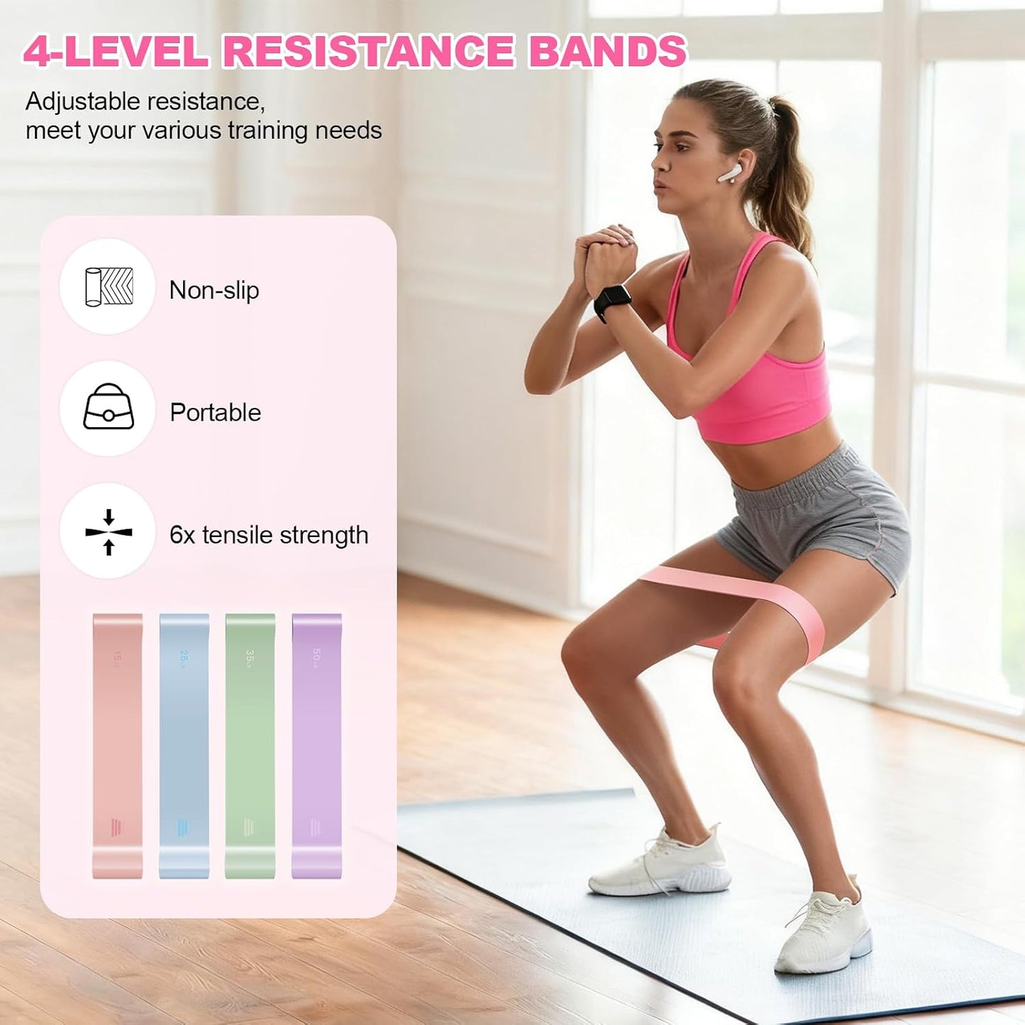 Pilates Kit, Pilates Essentials Kit for Women, 15” Pilates Ring and Ball Set