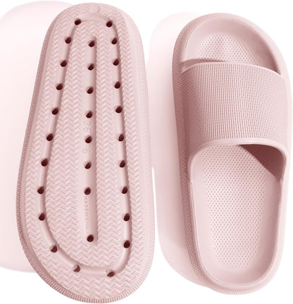 Cloud Slides for Women Pillow Slides Shower Shoes Cloud Recovery Slide Sandals Cushion Thick Sole Pillow Slippers Comfort Indoor and Outdoor Slide