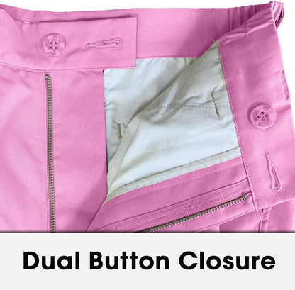 Golf Knickers Pink Microfiber (Plus Fours) for Men